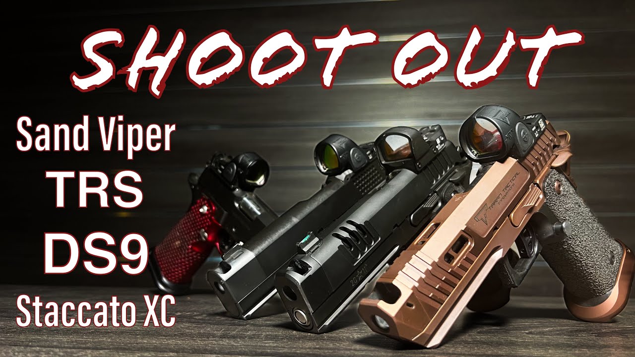 Staccato XC против Sand Viper против MPA DS9 против Nighthawk TRS Comp — быстрая перестрелка!