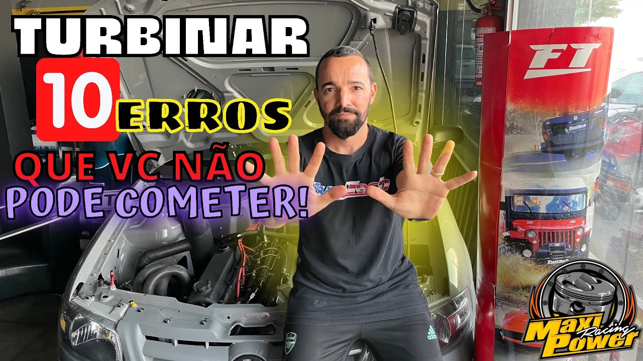 CARRO TURBO! - 10 erros clássicos que vc não pode cometer!😎