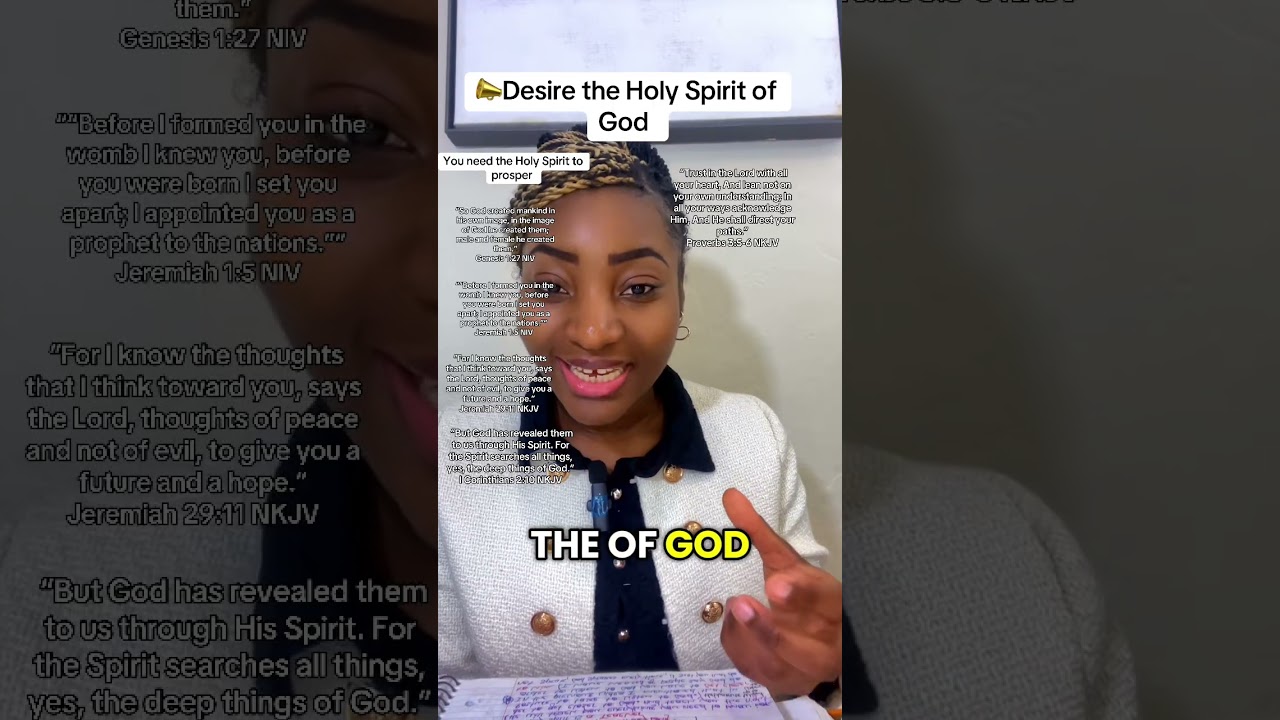📣Desire the Holy Spirit of God. 🔥🔥🔥