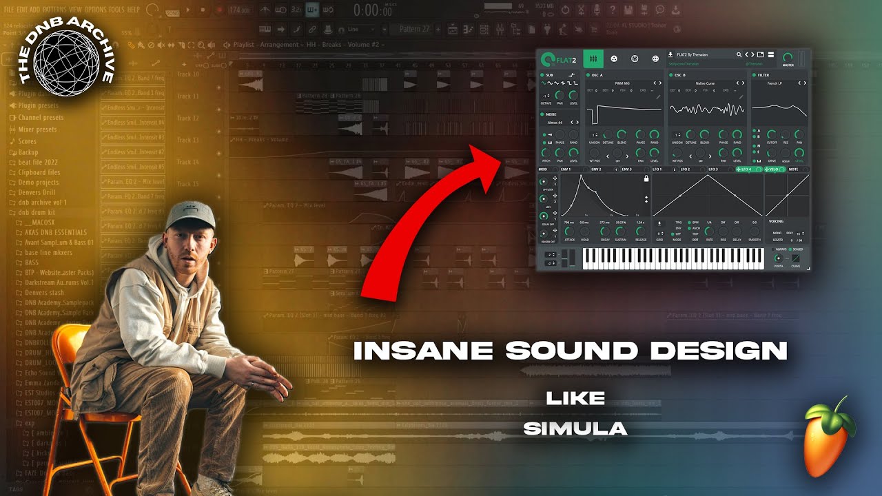 How to make Jump Up Drum and Bass like Simula  - FL studio 21 (DNB TUTORIAL)