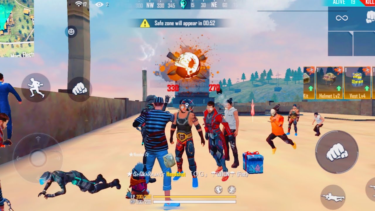 Free Fire Fist Fight - Factory Ke Upar Custom Room | Factory Fist King | Factory Fight  #FreeFire