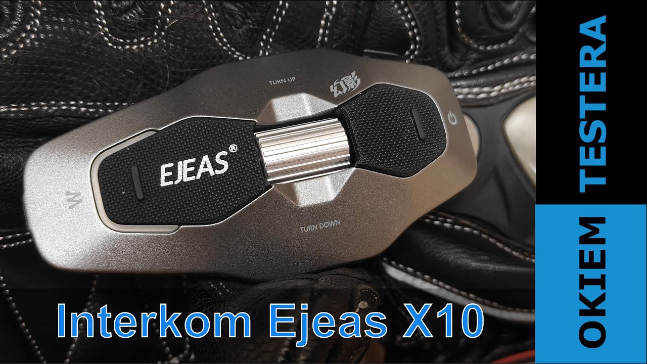 ejeas x10 interkom - unboxing, realne testy i moja ocena