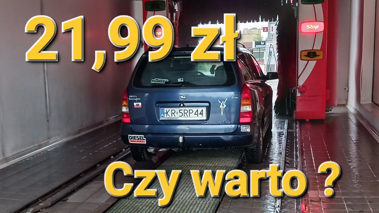 Myjnia Circle K - najniższy pakiet 21,99 zł.