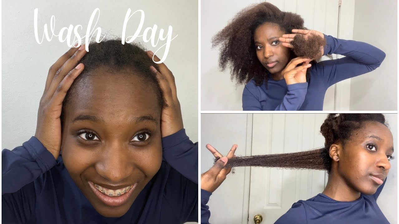 Washing My Hair After Its Been In Cornrows For Two Months