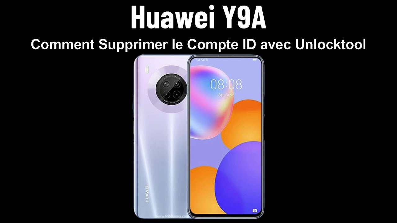 Huawei Y9A Comment Supprimer le Compte ID avec Unlocktool