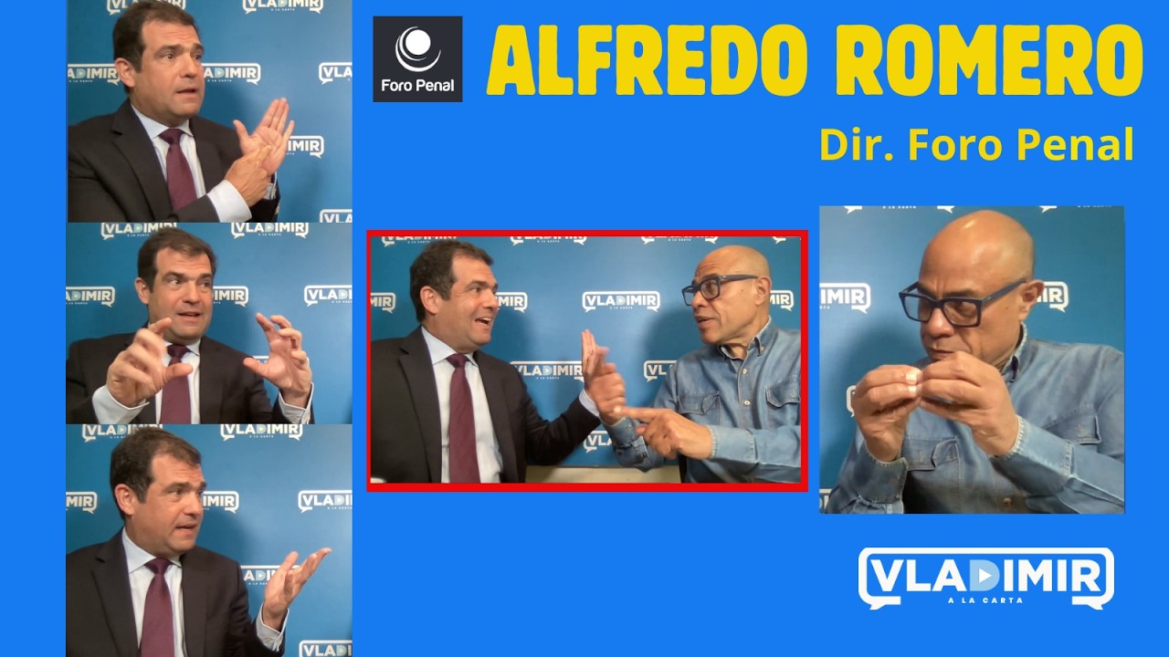 Vladimir a la Carta con Alfredo Romero, director del Foro Penal.