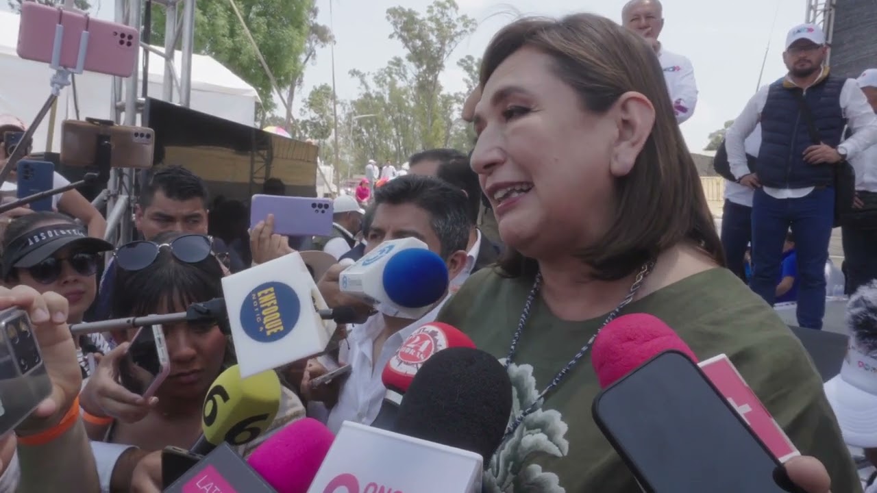 Xóchitl Gálvez: Entrevista en Puebla