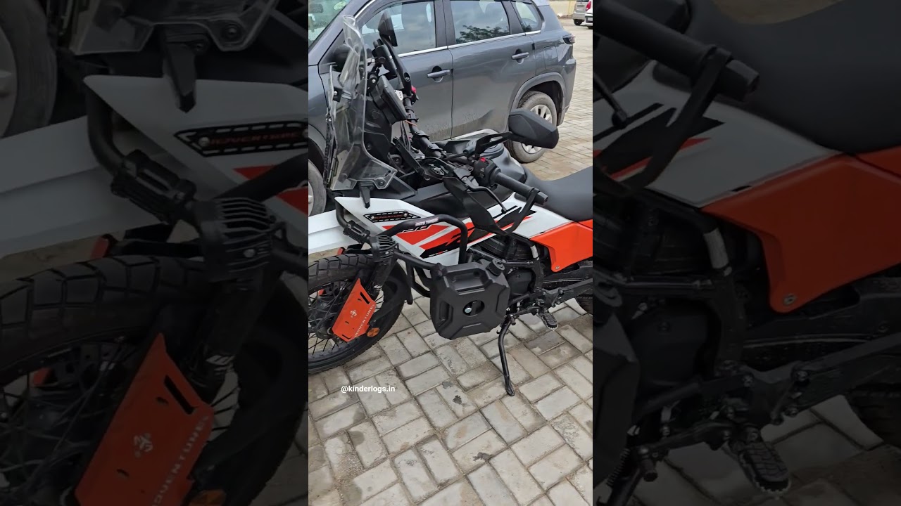 Fully Loaded KTM 390 Adventure With Accessories 👌