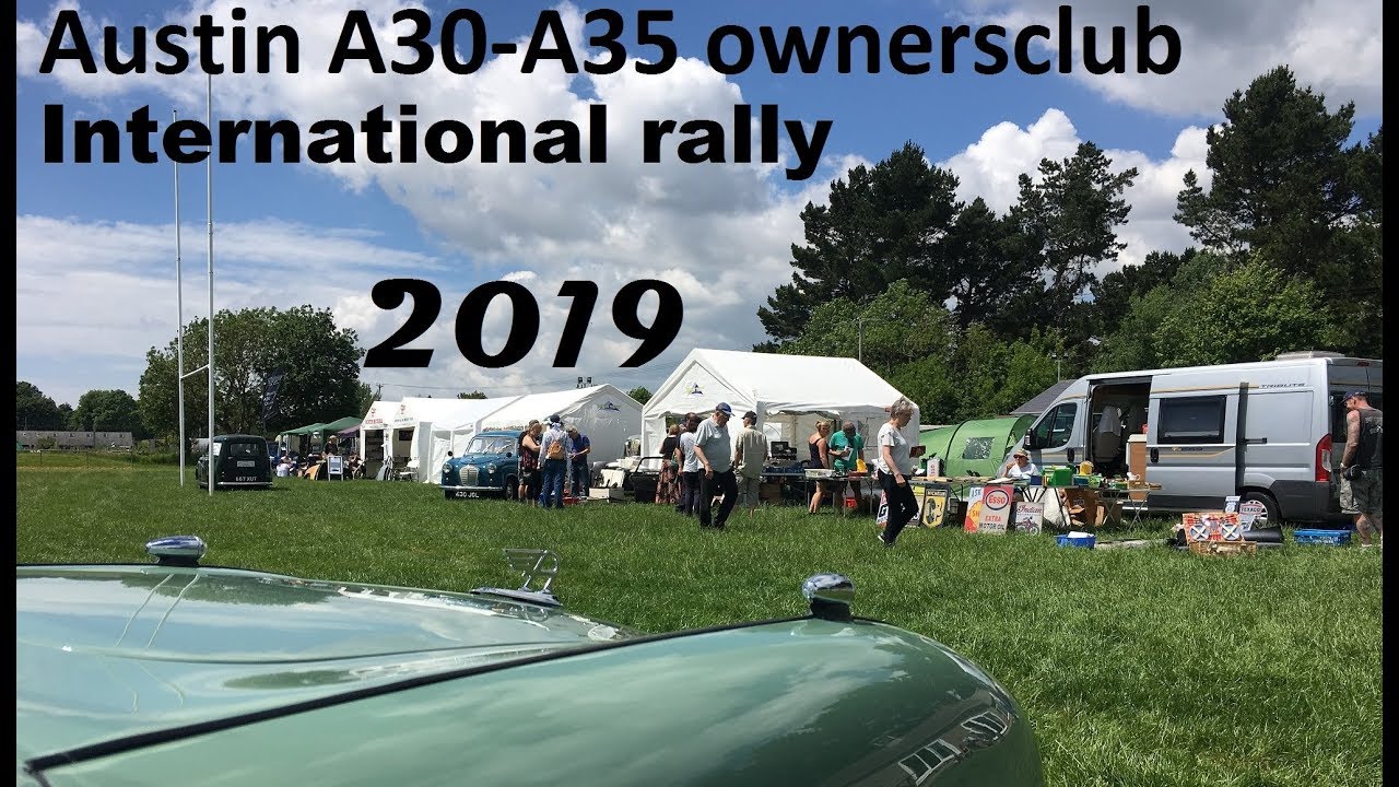 2019 Austin A30-A35 owners club International Rally in Wareham.