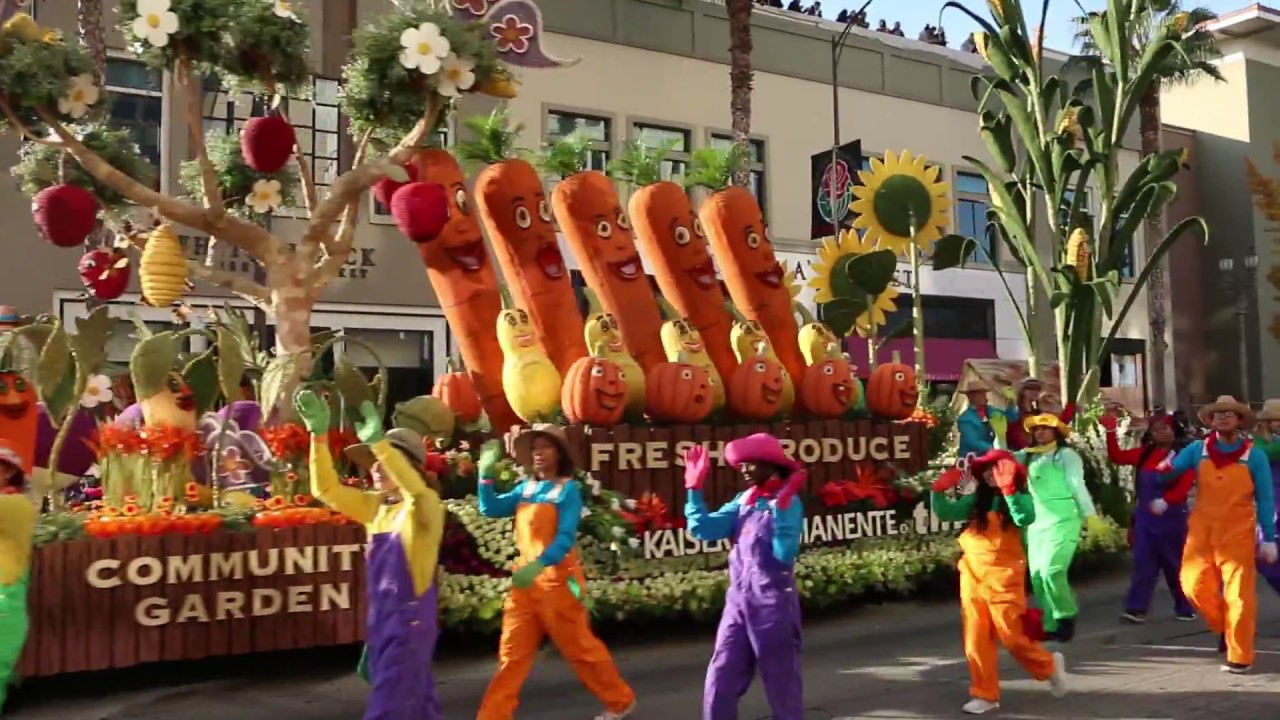 Desfile De Las Rosas Pasadena ,CA Enero 01 2018