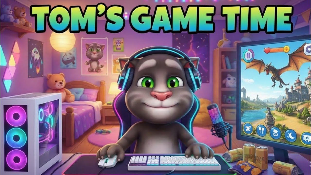LIVE Playing My Talking Tom 2 😺 | Tom ko khilana, nahilana aur games!