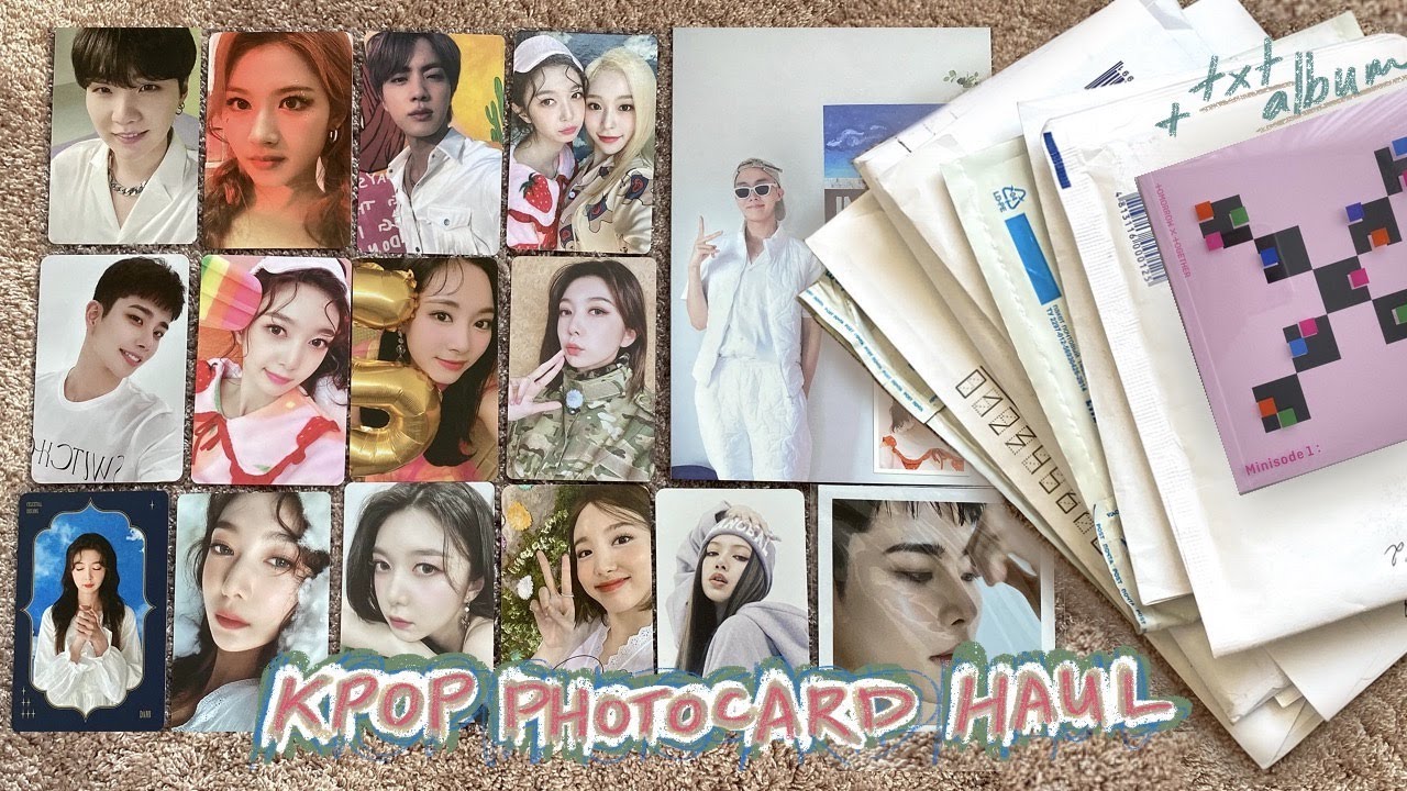 kpop photocard haul ✿ обмены и покупки~ март ; апрель 2022