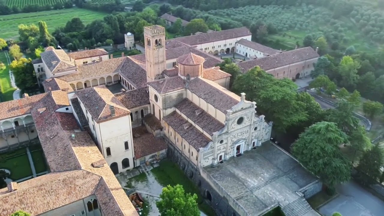 Abbazia di Praglia | Drone 4K – Monastero Benedettino sui Colli Euganei | Padova