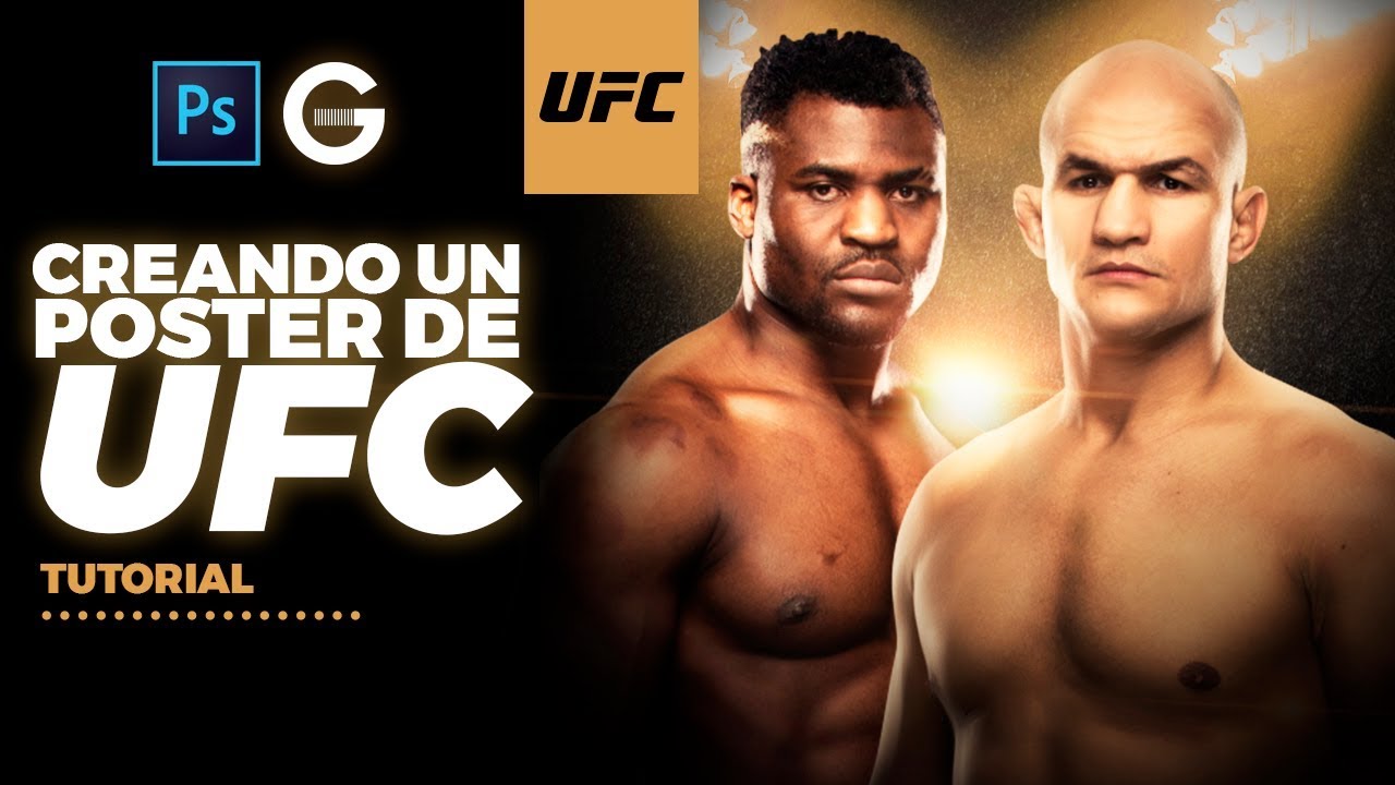 Photoshop Tutorial | Creando un Poster de UFC | Creating a Poster for UFC