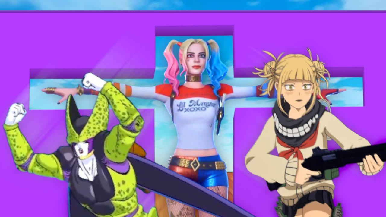 Mario Party Minigames, but it's actually Fortnite
