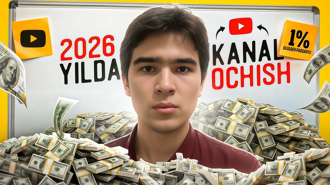 2026 - Yilda Togri Youtube Kanal Ochish - Video 72 soatdan keyin o'chib ketadi.