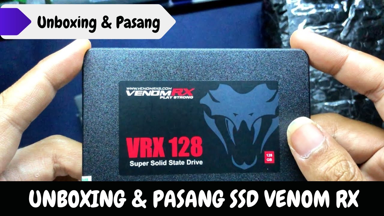 REVIEW SSD VENOM RD 128GB DAN PASANG SSD VENOM RX 128G / LUAMAYAN OKE DI HARGANYA