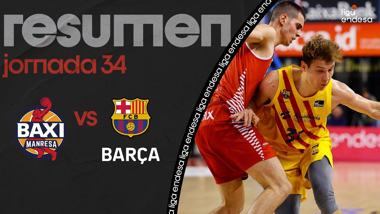 BAXI Manresa - Barça (80-94) RESUMEN | Liga Endesa 2021-22