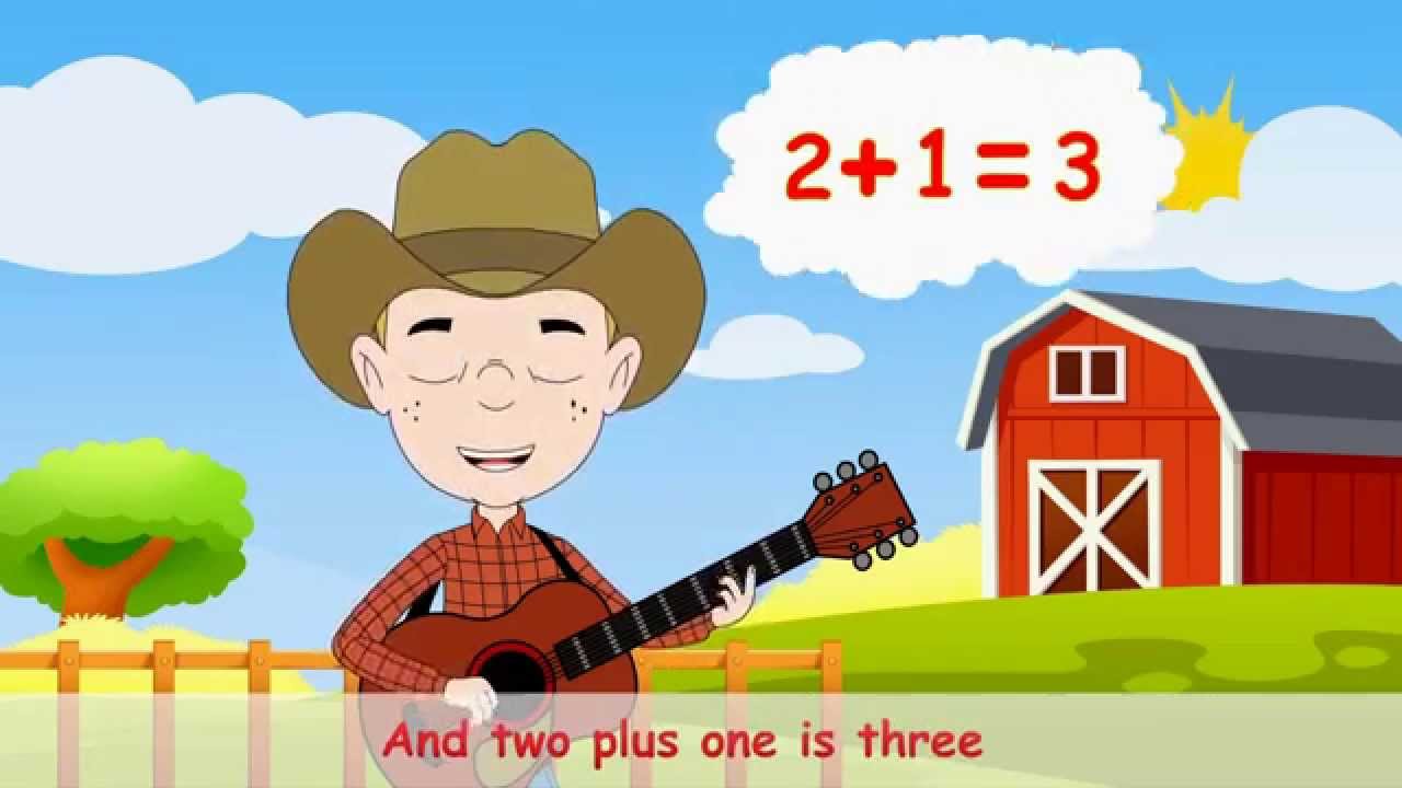 PLUS ONE SING ALONG | Math For Kids HD Version