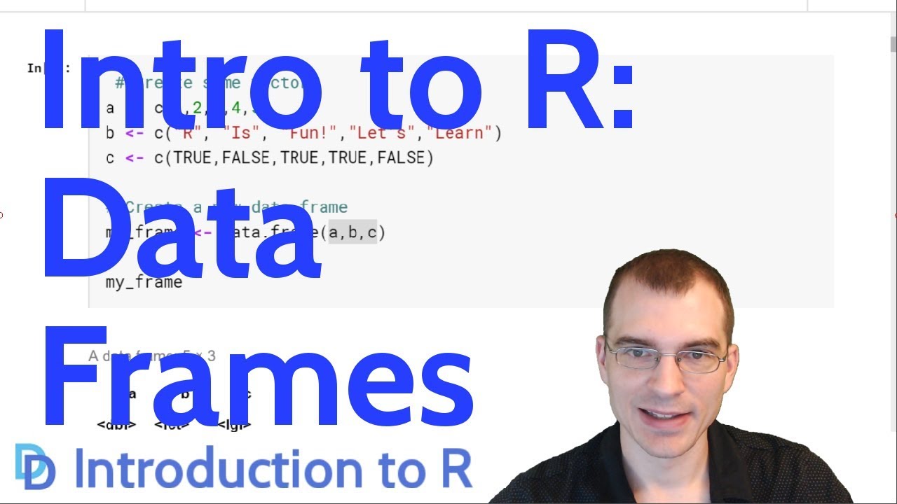 Introduction to R: Data Frames
