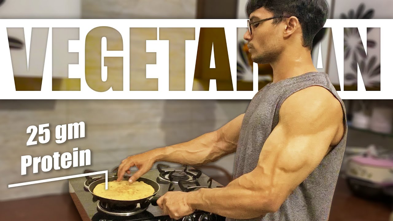 High Protein Cheela Recipe | Vegetarian muscle building Food