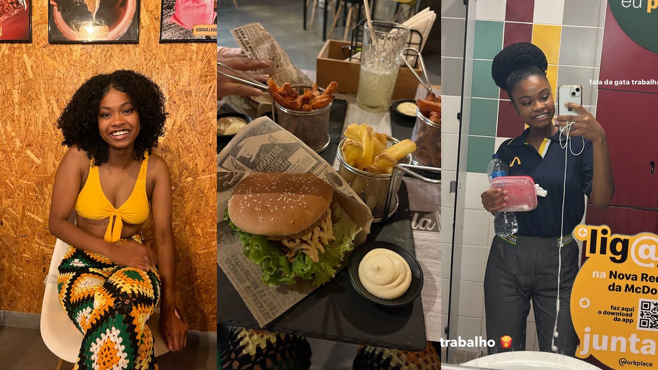 estou trabalhando no McDonald’s 🍟 | vlog