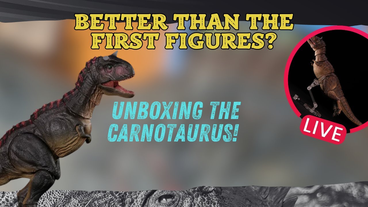 NANMU CARNOTAURUS RANGER SMART LIVE UNBOXING Jurassic World