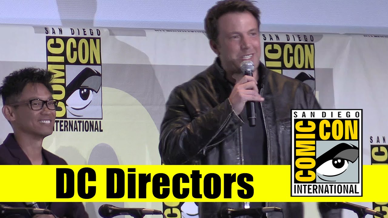 DC Directors Talk | 2016 Comic Con Full Panel (Ben Affleck, James Wan, David Ayer)