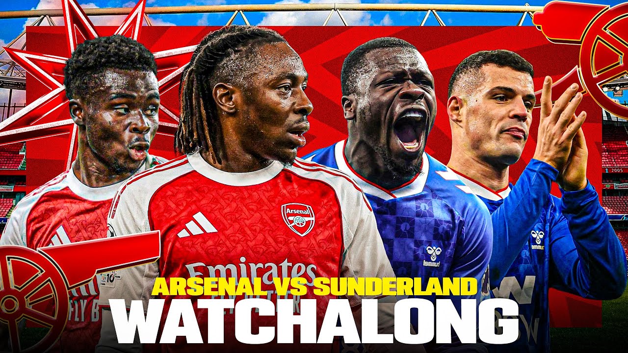 Arsenal vs Sunderland Watchalong!