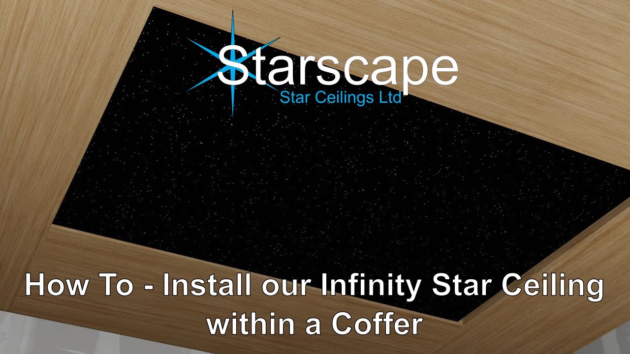 How To - Install our Infinity Star Ceiling within a Coffer