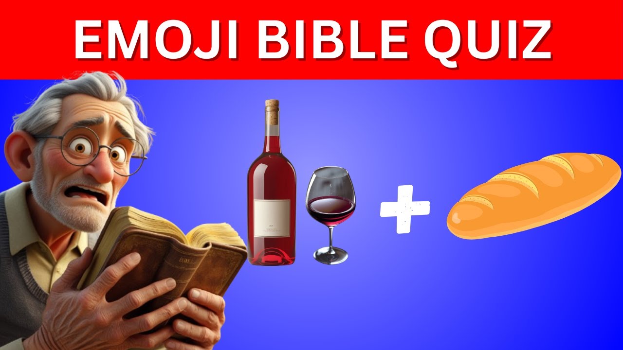 Emoji Bible Story QUIZ Challenge | Test Your Bible Knowledge