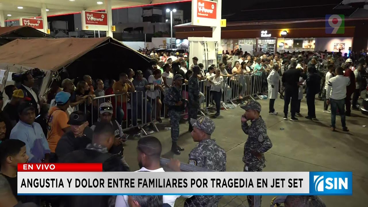 Angustia y dolor entre familiares por la tragedia en Jet Set | Emisión SIN