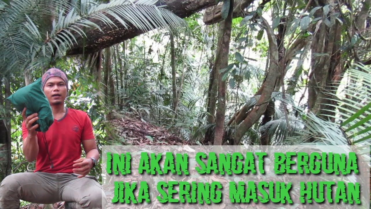 PEMBURU WAJIB MEMBAWA ALAT INI MASUK HUTAN