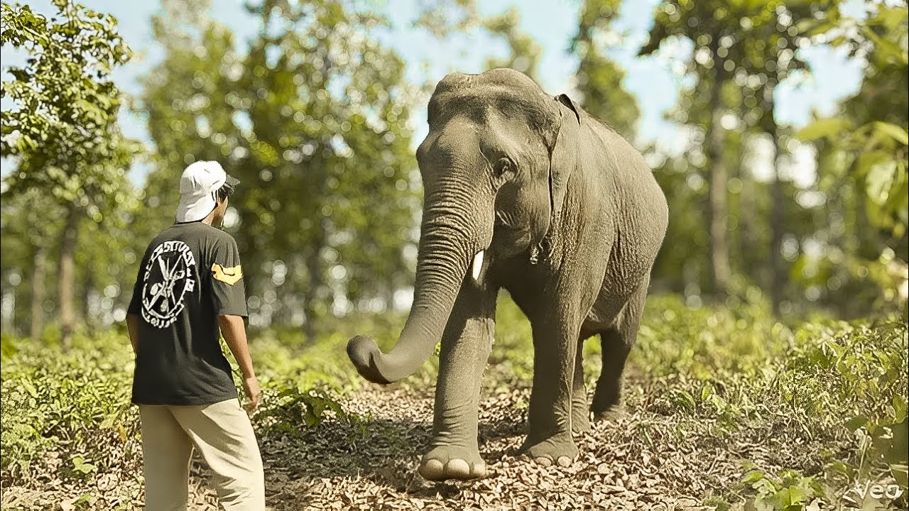 Elephant Attack Man In The Forest | Elephant Attack Human In The Jungle | Elephant Attack Part 7