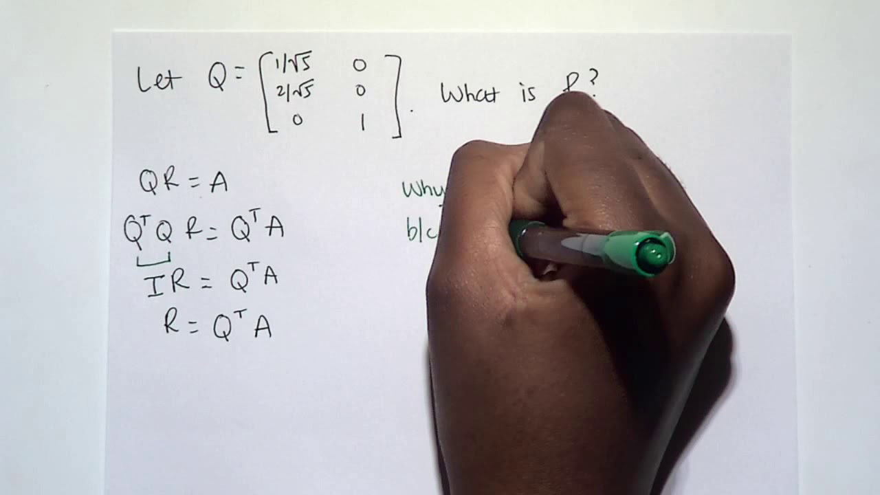 6.4.2 part 3 - Gram-Schmidt Process