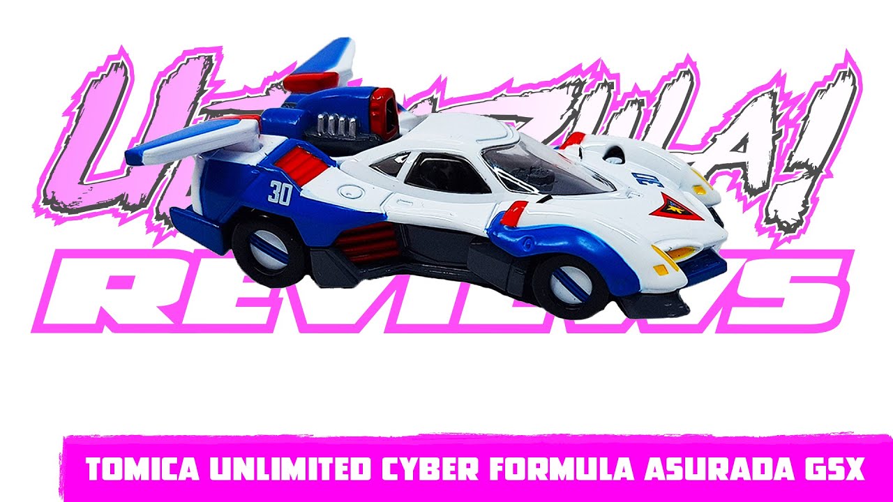 TAKARA TOMY TOMICA UNLIMITED CYBER FORMULA ASURADA GSX | Review 2624