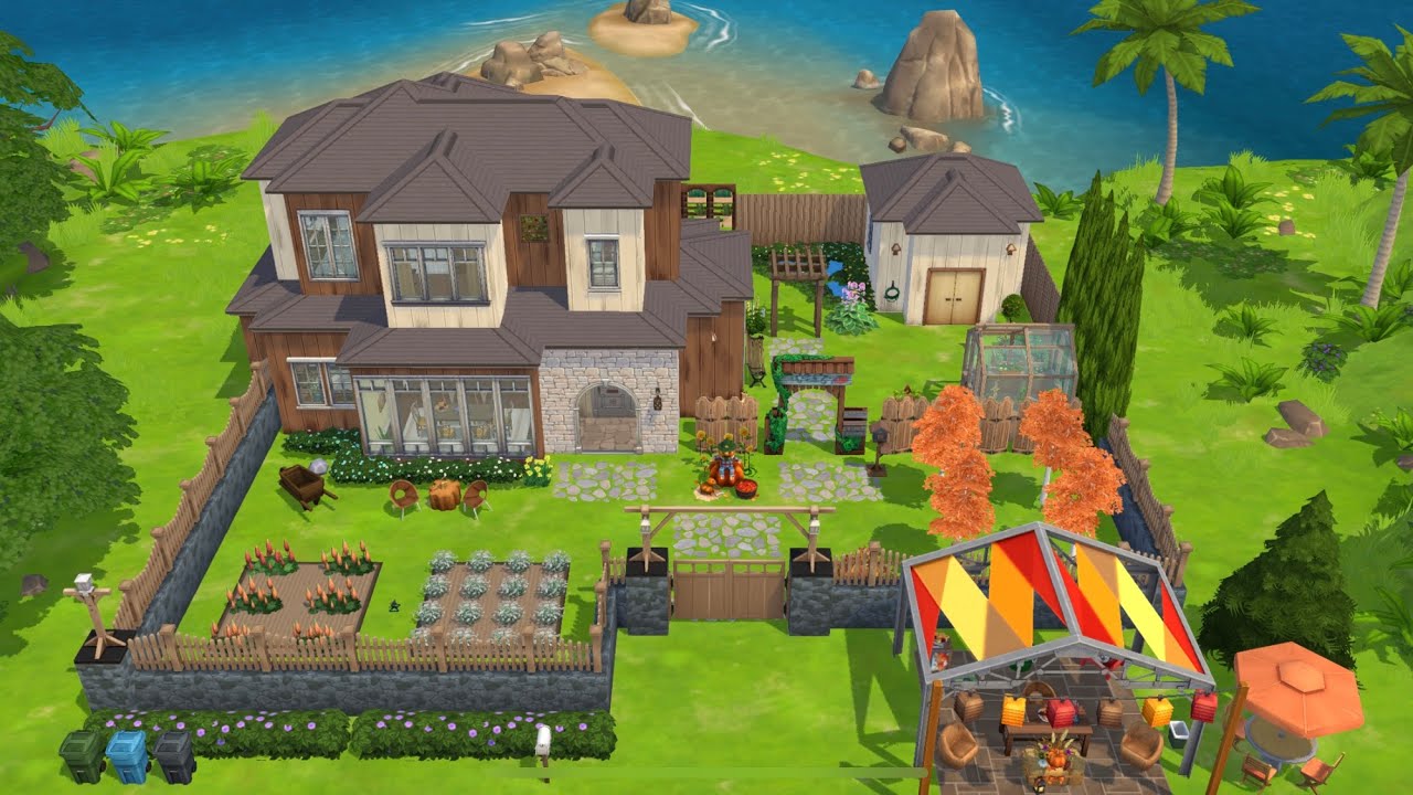 Farm - Speed Build | The Sims Mobile