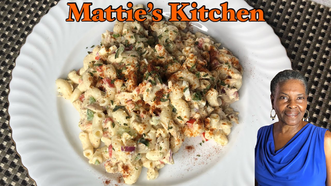 Southern Tuna Macaroni Salad | Perfect Thanksgiving Side Dish | Mattie’s Kitchen