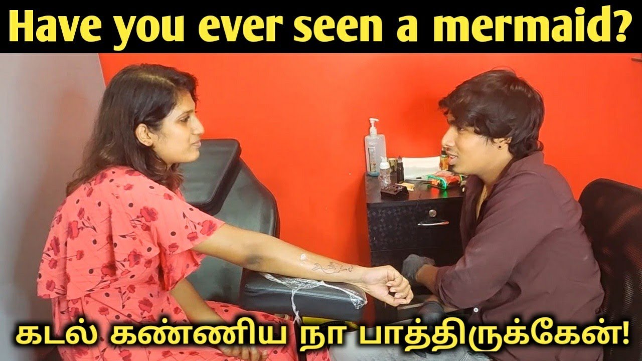 Real Mermaid | Beautiful Mermaid Tattoo for Girls | Best Tattoo Studio in Chennai | H2o Tattoos