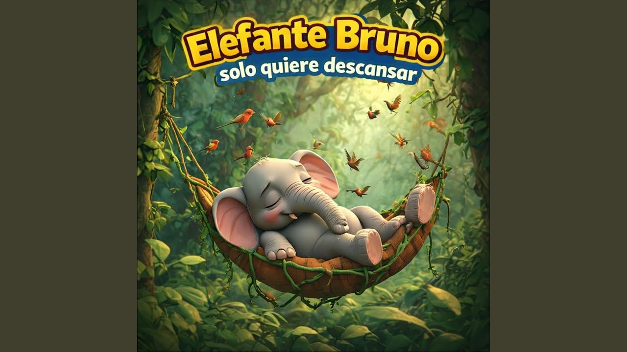 Elefante Bruno Solo Quiere Descansar, en la selva - canciones infantiles, musica para niños...