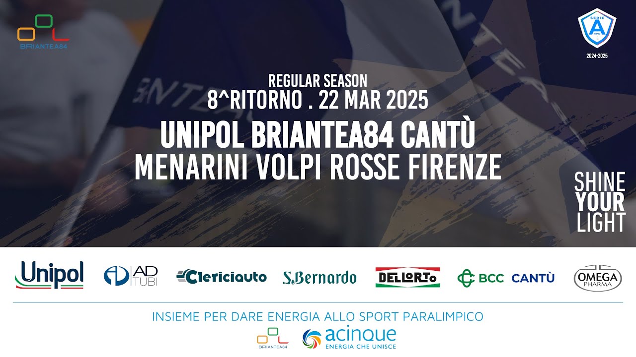 SERIE A FIPIC | Unipol Briantea84 Cantù-Menarini Volpi Rosse Firenze