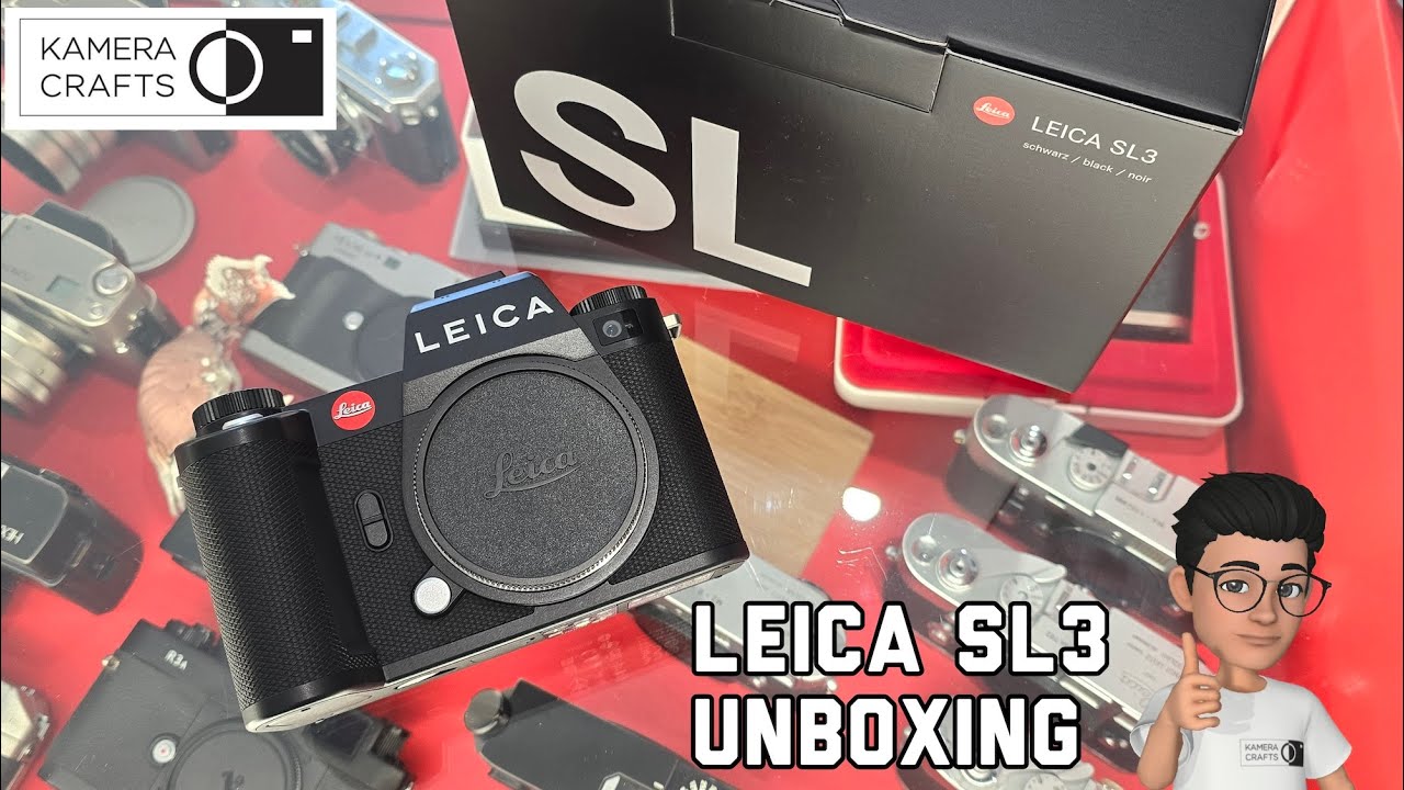 Leica SL3 Unboxing