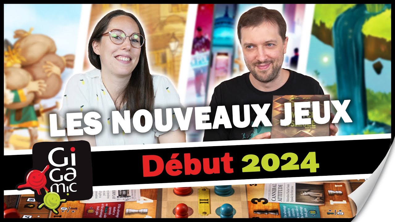 Les nouveautés de début 2024 de Gigamic