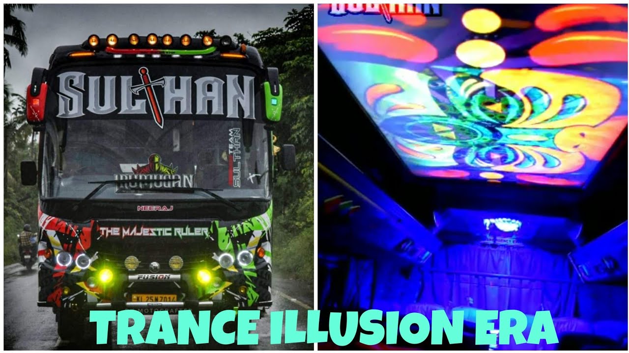 1st Time In The History Of Touristbus🔥Trance Illusion Era🤩With 8K full Hd Ceiling#Sulthan_holidays