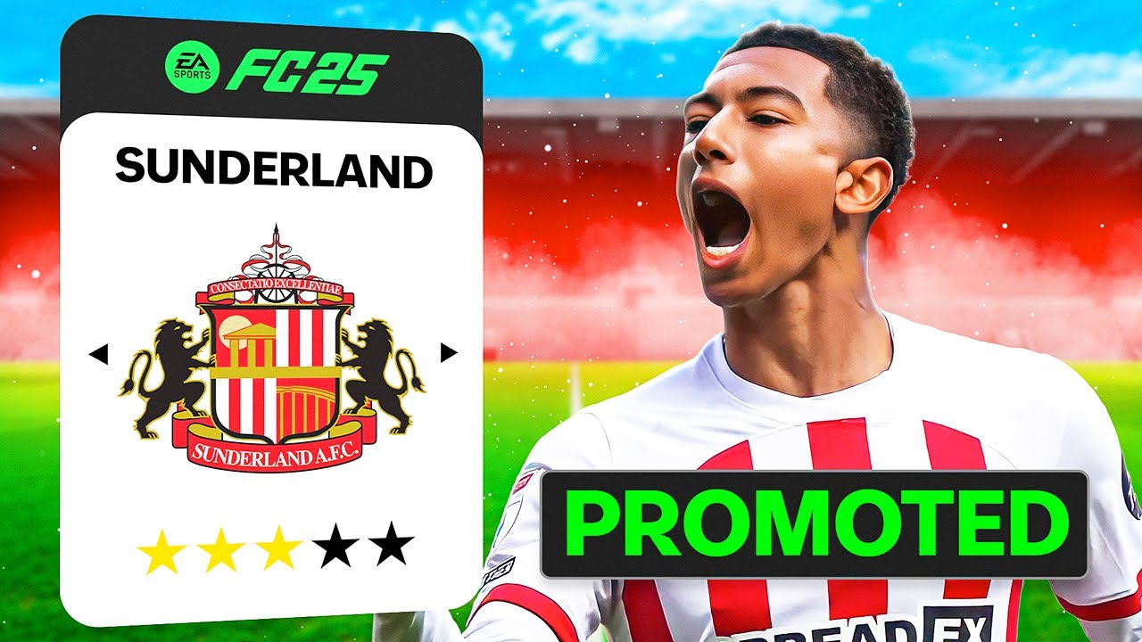 I Rebuilt Sunderland After Their Promotion