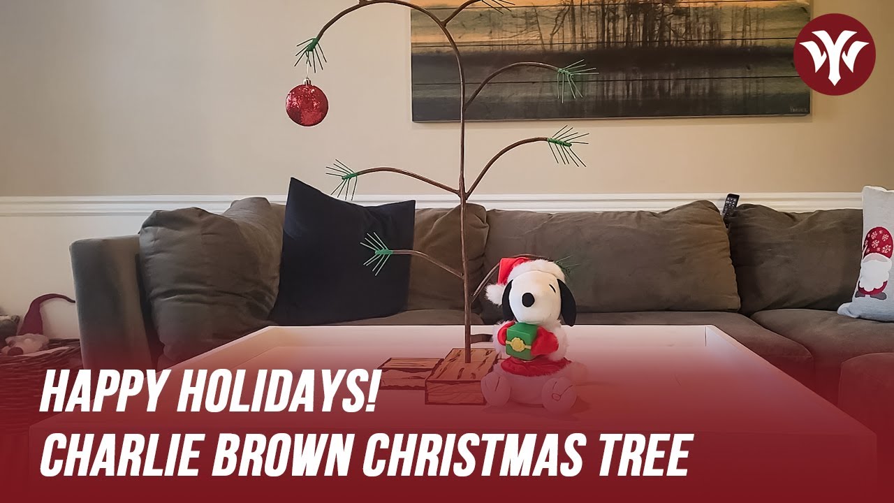 DIY Project: Charlie Brown Christmas Tree | YesWelder