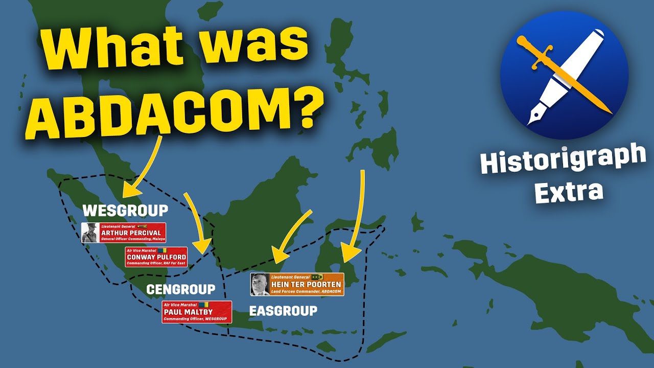 The Allied command that lasted two months and lost nearly all its land - What was ABDACOM?