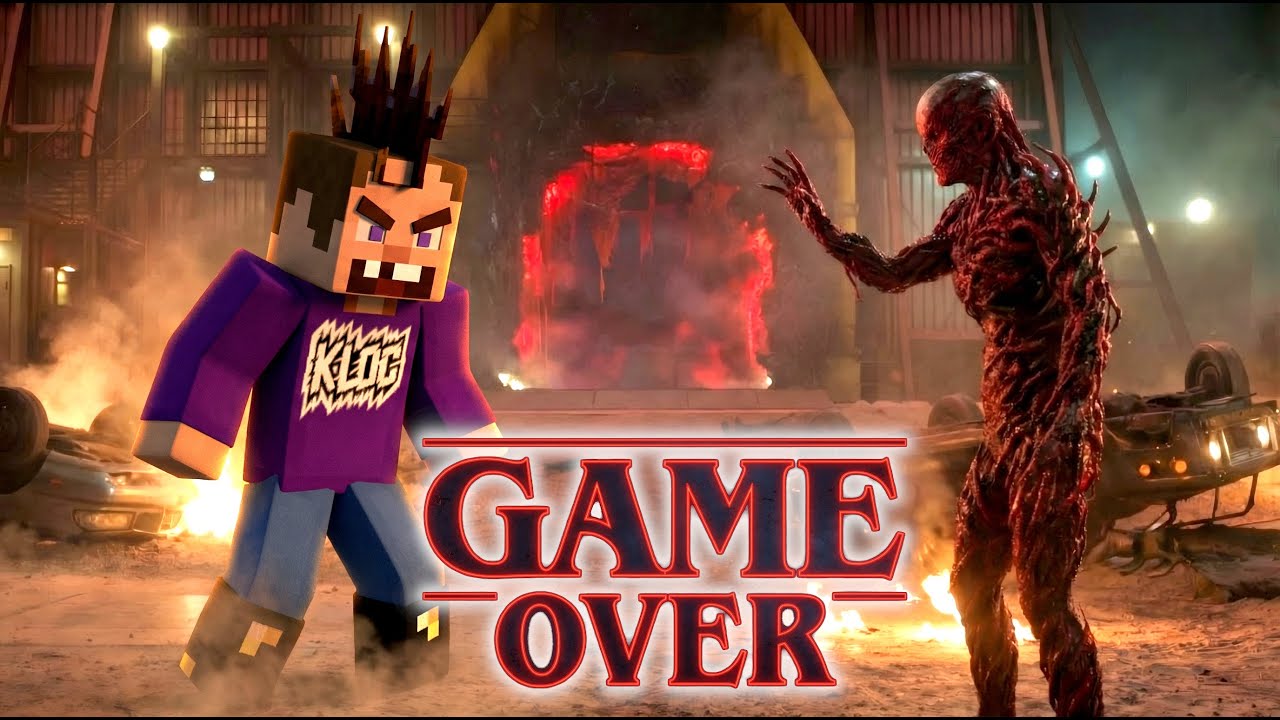 VECNA vs KLOC - Walka (Śmieszne Zakończenie) #strangerthings