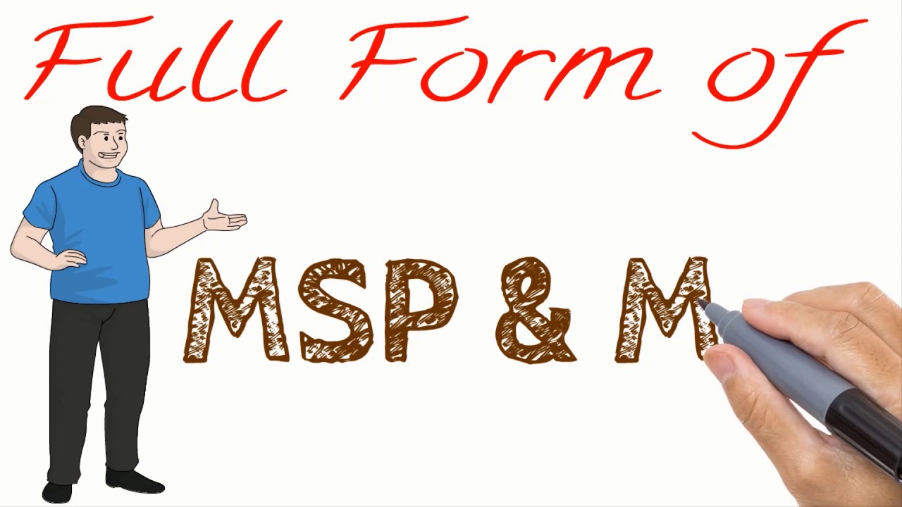 full form of msp II full form of mrp II full form of MSP & MRP