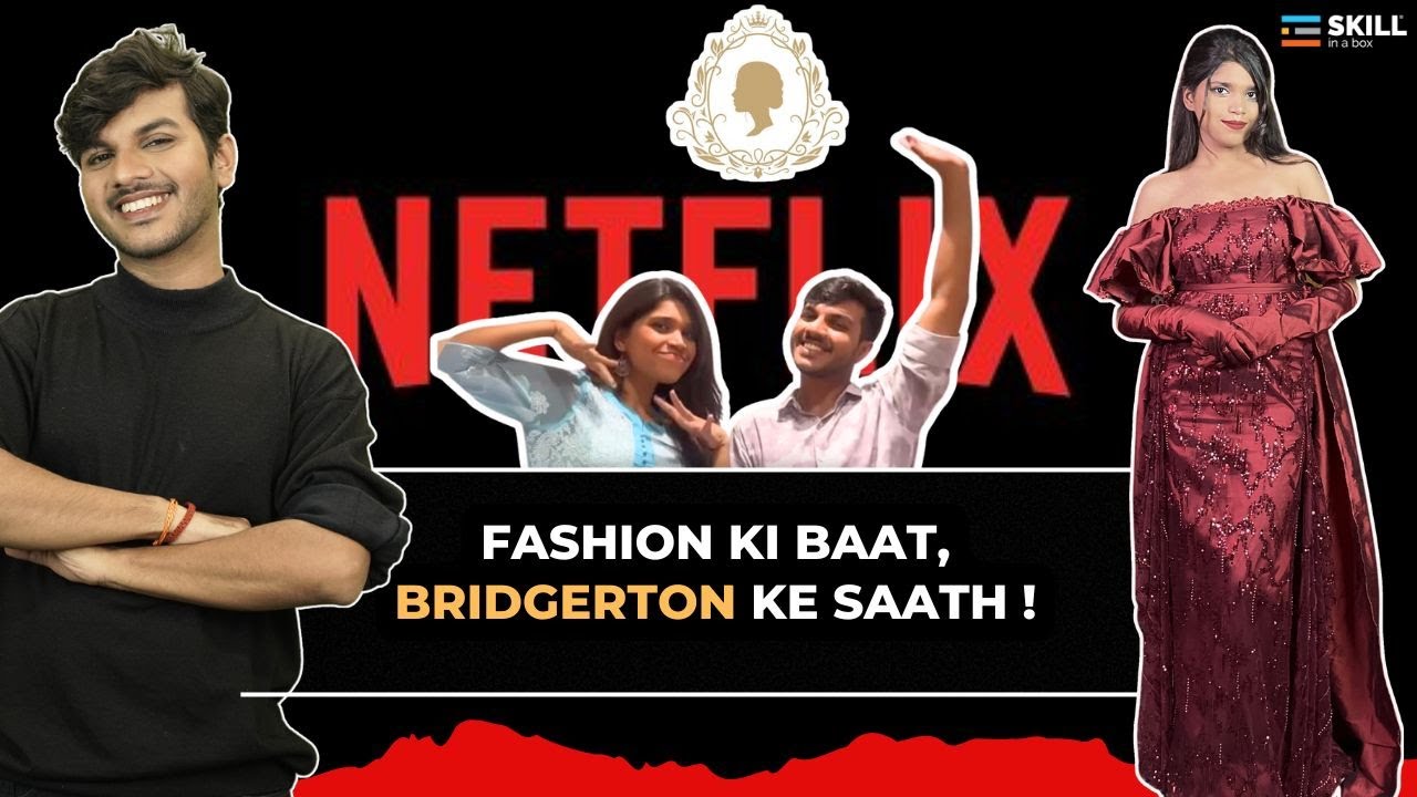 NETFLIX-Inspired BRIDGERTON Outfit Tutorial Made Easy For You! #skillinabox #fashiondesignerstudent